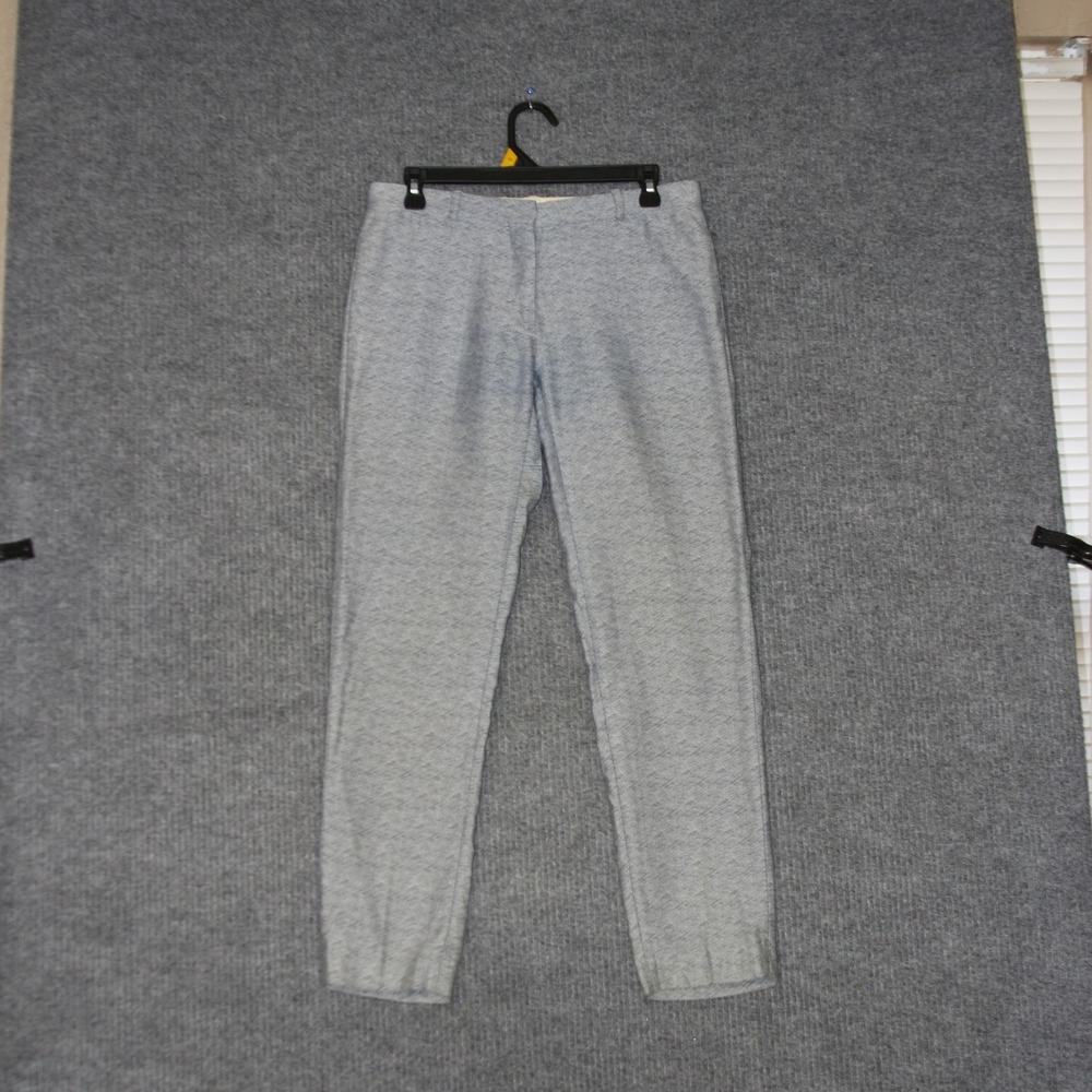 Sandro Paris Women Gray Size 38 Striped Chic Trousers Pants‎ Smart Casual